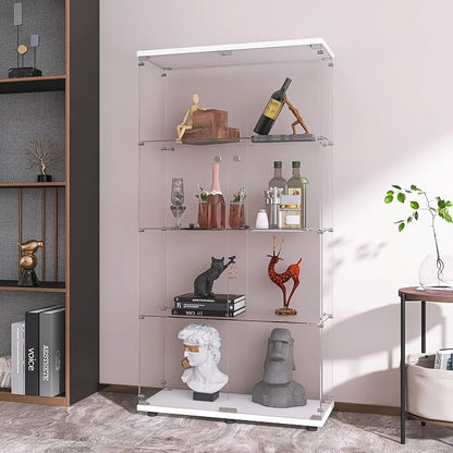 LFT HUIMEI2Y Glass Display Cabinet 4-Shelf - Image 6