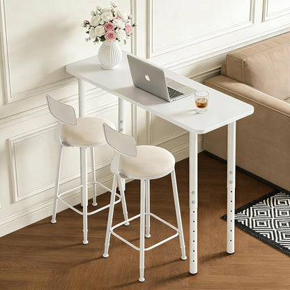QLLY 24-40 inch Adjustable Metal Table Legs, Heavy Duty DIY Desk Legs - Image 6