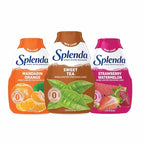 SPLENDA Liquid Water Enhancer Drops, Sugar Free, Zero Calorie, Natural Flavor, Concentrated Drink Mix, 3.11 Fl Oz Each Bottle (Variety, 3 Pack)
