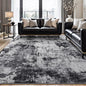 Rugflix 9x12 Area Rugs for Living Room, Washable Black Grey Dark Large Rug | by RugflixAreaRugs