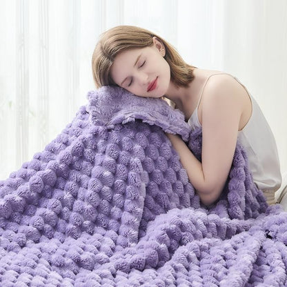 NEWCOSPLAY Fleece Clouds Cozy Twin Blanket by NEWCOSPLAY