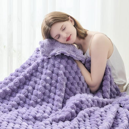 NEWCOSPLAY Fleece Clouds Cozy Throw Blanket by NEWCOSPLAY
