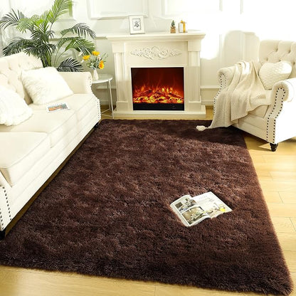LOCHAS Area Rugs Fluffy Living Room Carpets - Image 4