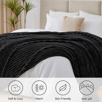 BEDELITE Ribbed King Size Blanket - Image 2