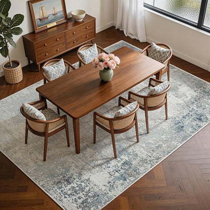 8x10 Washable Area Rugs for Living Room, Dining Room - Image 7