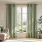 MYSKY HOME Sage Green Curtains for Beroom Liivng Room 84 Inch Length 2 Panels by MYSKYHOME