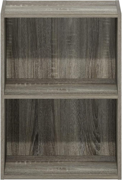 Furinno Luder Bookcase / Book / Storage, French Oak - Image 6
