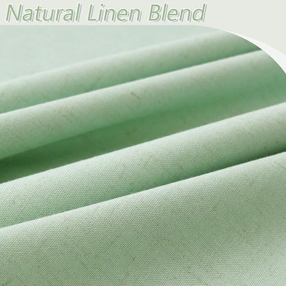 100% Blackout Curtains 108 Inch Length 2 Panels Set - Image 4
