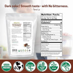 Z Natural Foods Organic Instant Coffee Powder - Rich Dark Roast Flavor, Arabica Instant Espresso Powder with Antioxidants to Boost Energy, Mood & Focus - Gourmet Instant Coffee in Resealable Bag, 3 lbs