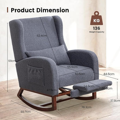Nursery Rocking Chair, Rocking Chair - Image 2