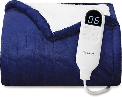 Bedsure Heated Blanket Throw, Soft Electric Blanket by Unknown