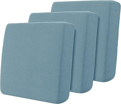 Hokway 3 Piece Couch Cushion Slipcovers Stretch Reversible Cushion Protector by Hokway