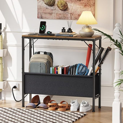 Asgolion 31.5" Console Table, 9.5" D Entryway Table - Image 2