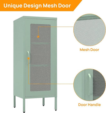Slim Metal Storage Cabinet - Image 5