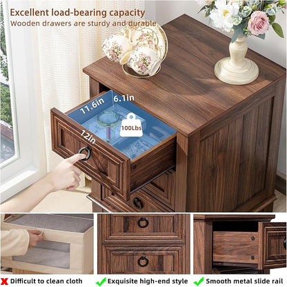 Joaxswe 18" Farmhouse Night Stand - Image 3