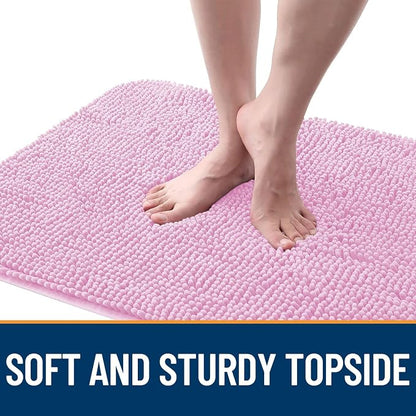 OLANLY Dog Door Mat for Muddy Paws 30x17, Super Absorbent Chenille Mud Mat | - Image 4