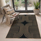 Lahome Enfys Modern Geometric Outdoor Easy Jute Rug, 3x5 Indoor Outdoor Rugs by Lahome