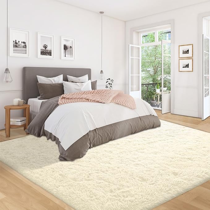 5x8 Area Rug for Living Room: Fluffy Shag Soft Washable Rugs Fuzzy Plush Indoor - Image 6
