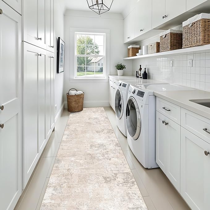 3x15 Ft Long Hallway Runner Rug – Non-Slip Washable Kitchen Floor Rug - Image 4