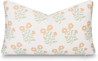 Crumbs Home Modern Farmhouse California Casual Indoor Outdoor Lumbar Pillow by CRUMBSHOME