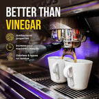 Bastion Coffee Machine Descaler & Cleaner - 2 Uses. (1 Bottle) Universal Descaling Solution Compatible with Keurig, Nespresso, Delonghi and All Single Use Coffee and Espresso Machines