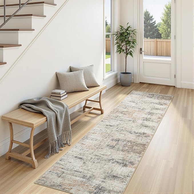 2X6 Area Rug for Hallways, Soft Carpet for Kitchen Bathroom Bedroom Laundry by Lofus