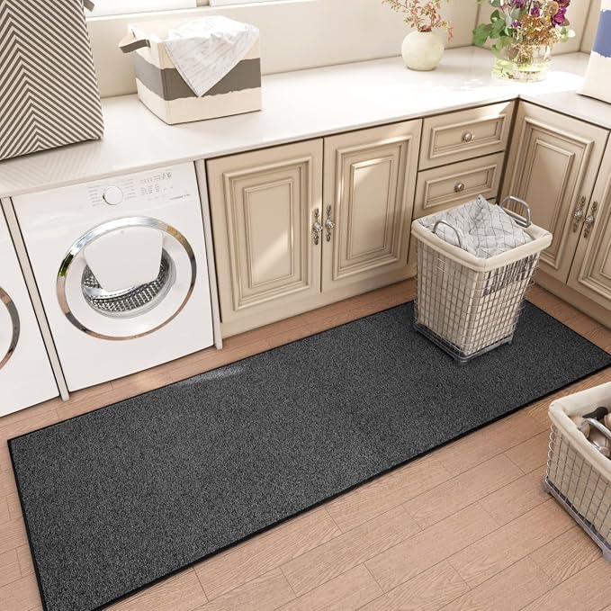 AREDO Runner Rug with Non Slip Rubber Backing, Washable Soft Floor Carpet - Image 4