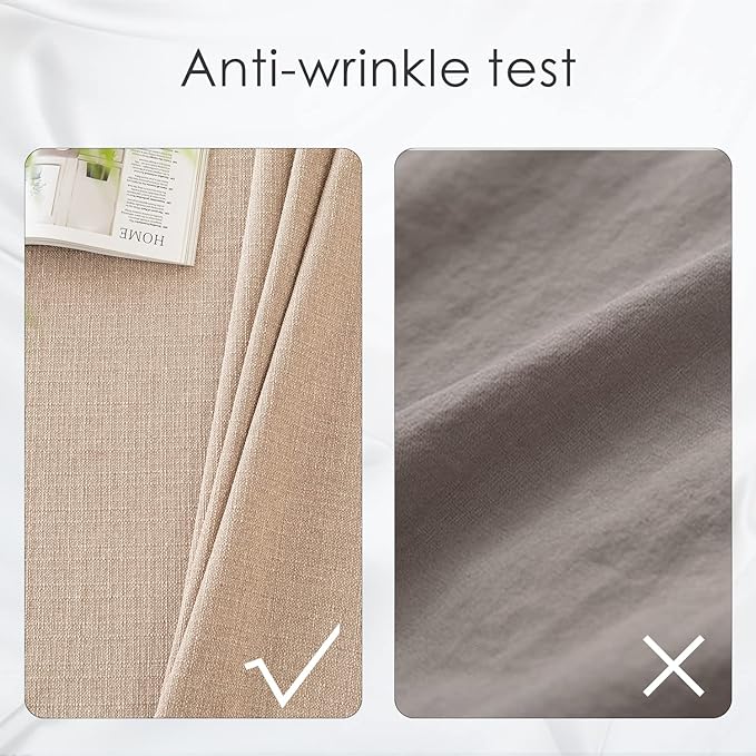 BALCONY & FALCON Rectangle Tablecloth Washable Wrinkle Resistant and Water - Image 4