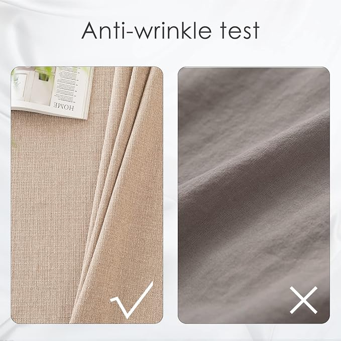 BALCONY & FALCON Rectangle Tablecloth Washable Wrinkle Resistant and Water - Image 4