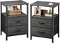 Huuger Night Stand Set of 2, Nightstand by Huuger