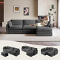 ROWHY 104'' Modular Sectional Cloud Couch by ROWHY