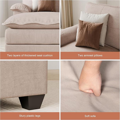 110" U-Shaped Sectional Sofa - Image 5