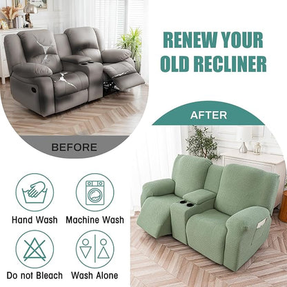 Genina Recliner Loveseat Covers - Image 5