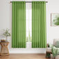 Lime Green Linen Curtains 72 Inch Long by Nanspring