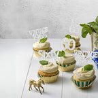 Gyufise 24Pcs 60th Birthday Cupcake Toppers Cheers to 60 Fabulous Sixty Cupcake Picks Vintage 1965 Decorations for 60th Birthday Wedding Anniversary Party Cake Decorations Supplies Silver