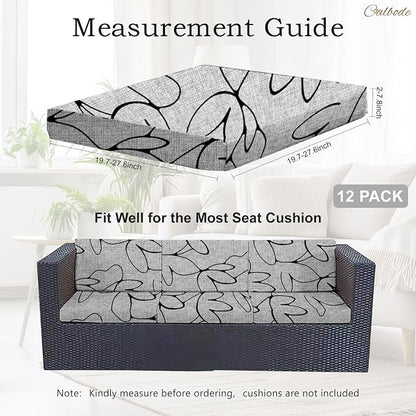 CALBODE 12PCS Waterproof Patio Sofa Covers - Image 2