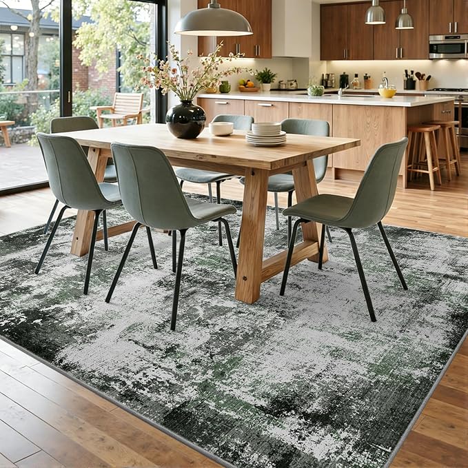 8x10 Ft Large Area Rugs for Living Room, Soft Non-Slip Washable Rugs Modern - Image 9