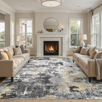 UERMEI 10x14 Area Rug for Living Room - Image 7