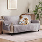 Soft Quilted Couch Cover with Pockets by Pamhaven