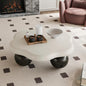 35.03" Cloud Coffee Table for Living Room Unique Coffee Table Modern Low Coffee by LvingRoomFurniture