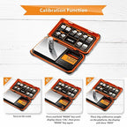 Precision Pocket Scale, 200gx0.01g Jewelry gram Scale, Digital Food Scale with LCD Display, one-Click Conversion 6 Units, mini Scale for Kitchen/Powder/Coffee/Coins(Battery Included)