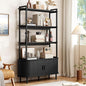 ONBRILL 71" Tall Bookshelf, 4-Tier Book Shelf by ONBRILL