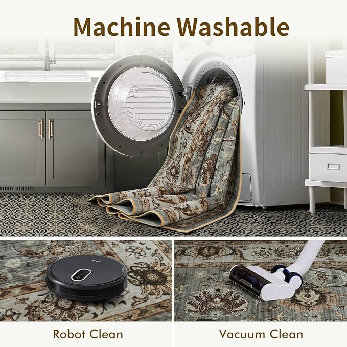 8x10 Ft Extra Large Washable Area Rugs - Image 8