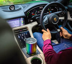 Beast 30 oz Tumbler Stainless Steel Vacuum Insulated Coffee Ice Cup Double Wall Travel Flask (Rainbow)
