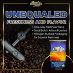 Mt. Whitney Organic Gayo Mountain Sumatra, Medium Dark Roast, Low Acid Coffee (Ground, 12 Oz)