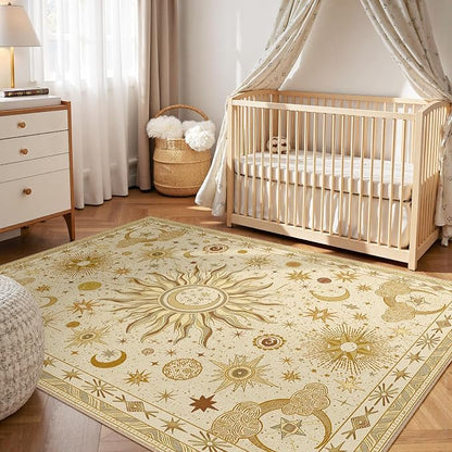 Vacuum-Friendly, 6x9 Washable Area Rug - Image 3