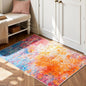 Rugflix 3x5 Entrance Rugs, Washable Colorful Rainbow Entry Small Rug | Machine by RugflixAreaRugs