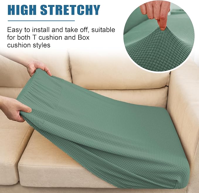 Water-Repellent Sofa Cushion Slipcovers Couch Cover, Couch Cushion Cover - Image 5