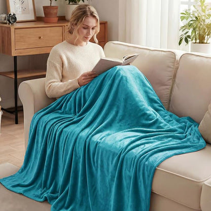 Exclusivo Mezcla Soft Large Fleece Throw Blanket - Image 2