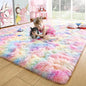 4x6 Rainbow Fluffy Soft Area Rug Non-Slip by ModernHomeDecor
